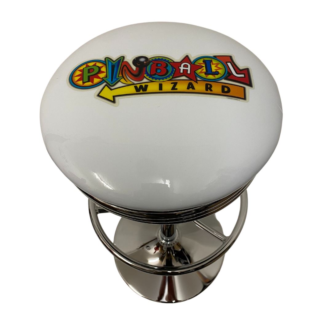 Pinball Wizard Premium Retro Bar Stool Retro Bar Stools
