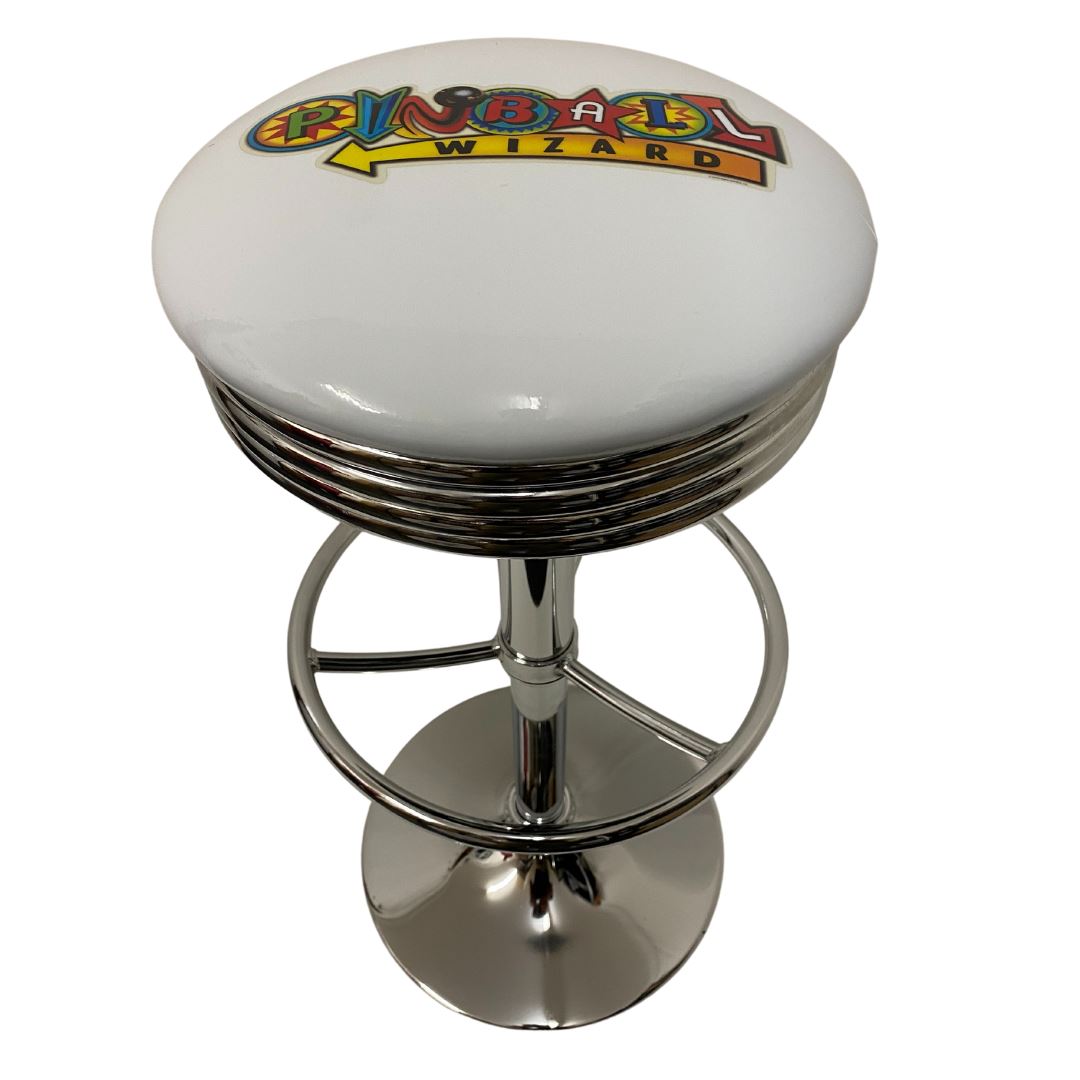 Pinball Wizard Premium Retro Bar Stool Retro Bar Stools