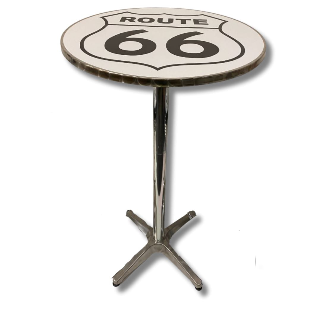 Route 66 Design Adjustable Bar Table