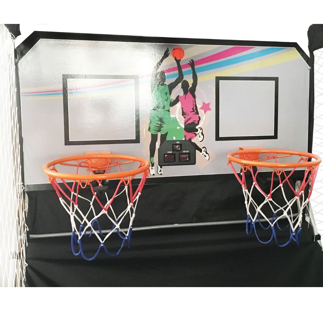 The Dens 2-Player Arcade Basketball Game Games Tables