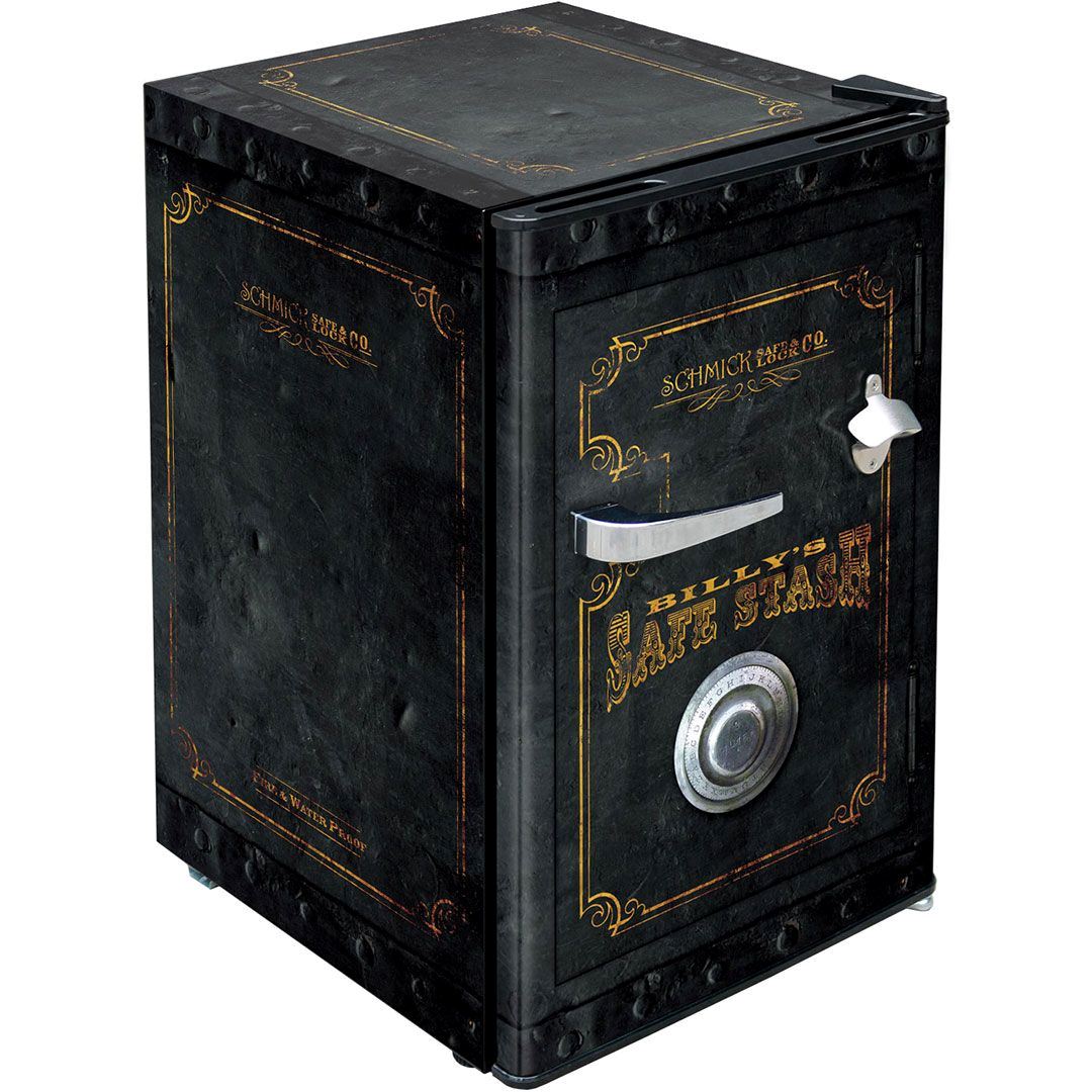 Retro Safe Mini Bar Fridge 70L