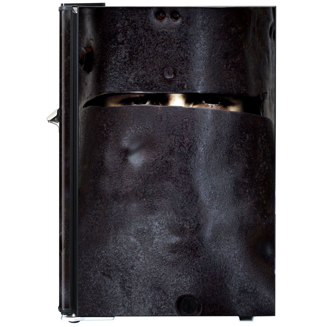 Ned Kelly Tribute Retro Branded Mini Bar Fridge 70 Litre With Opener Refrigerators