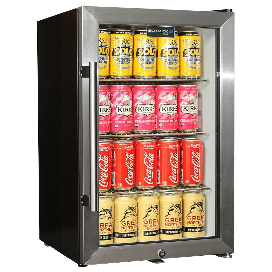 Pine Creek Glass Door 70 litre Mini Bar Fridge Refrigerators