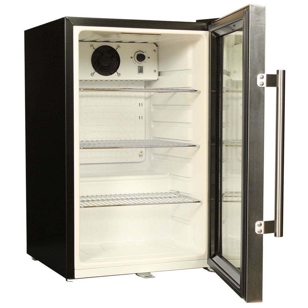 Pine Creek Glass Door 70 litre Mini Bar Fridge Refrigerators