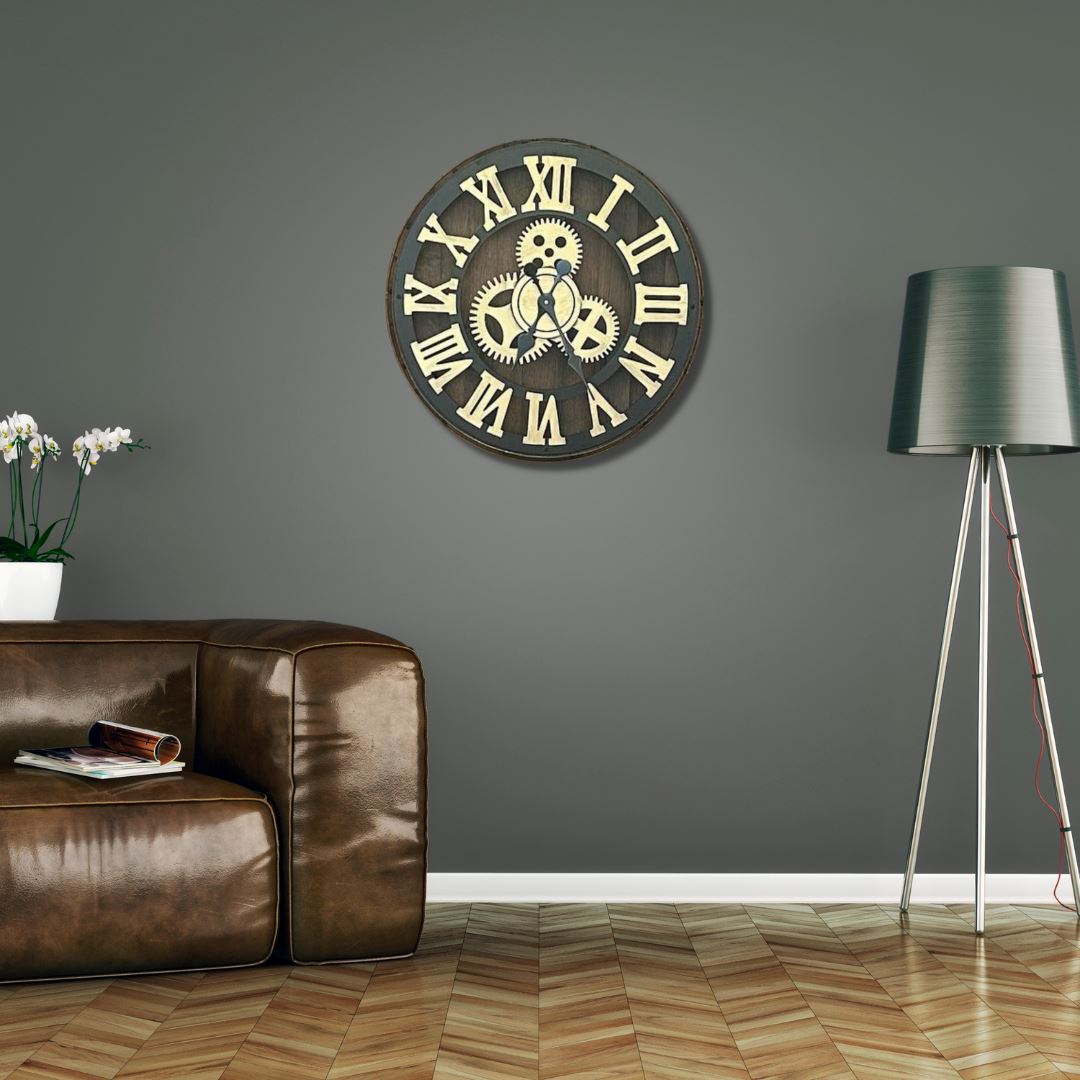 Wine Barrel Wall Clock Wine Barrel Clock