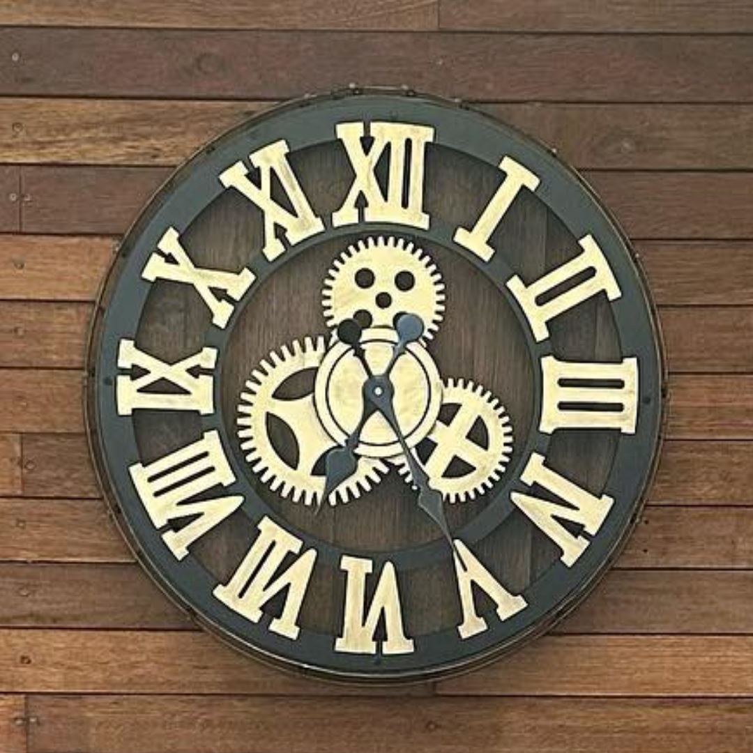 Wine Barrel Wall Clock Wine Barrel Clock