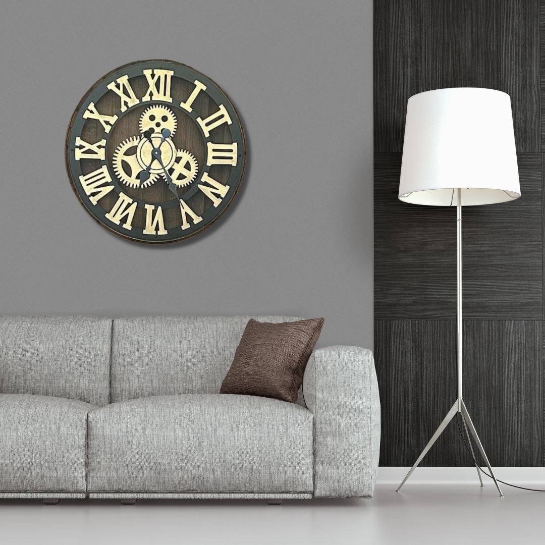 Wine Barrel Wall Clock Wine Barrel Clock