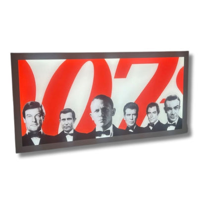 007 Sign 600 x 300MM Light Up Signs 