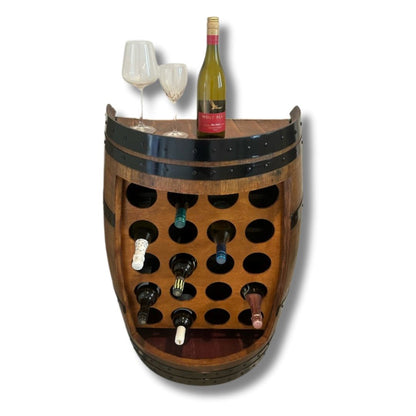 1/2 Barrel Wine Storage Unit Wine Barrel Storage 