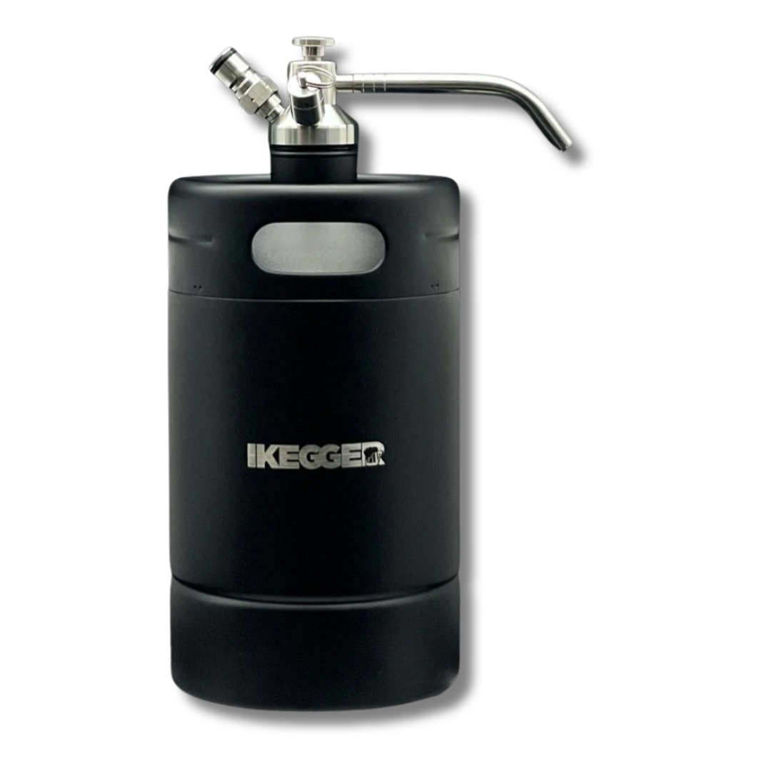 2L Insulated Mini Keg - Premium Black Edition