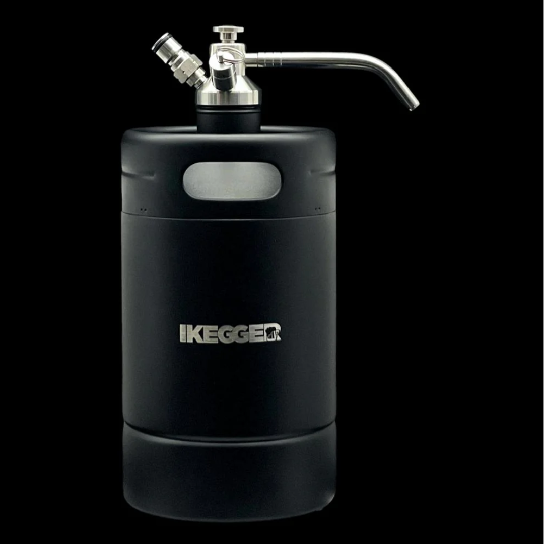 2L Insulated Mini Keg - Premium Black Edition