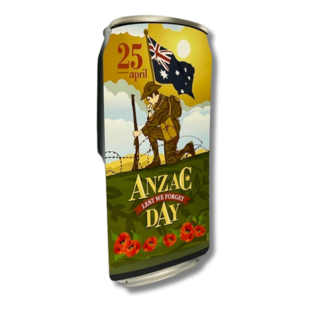 3D Anzac Can Sign Metal Signs 