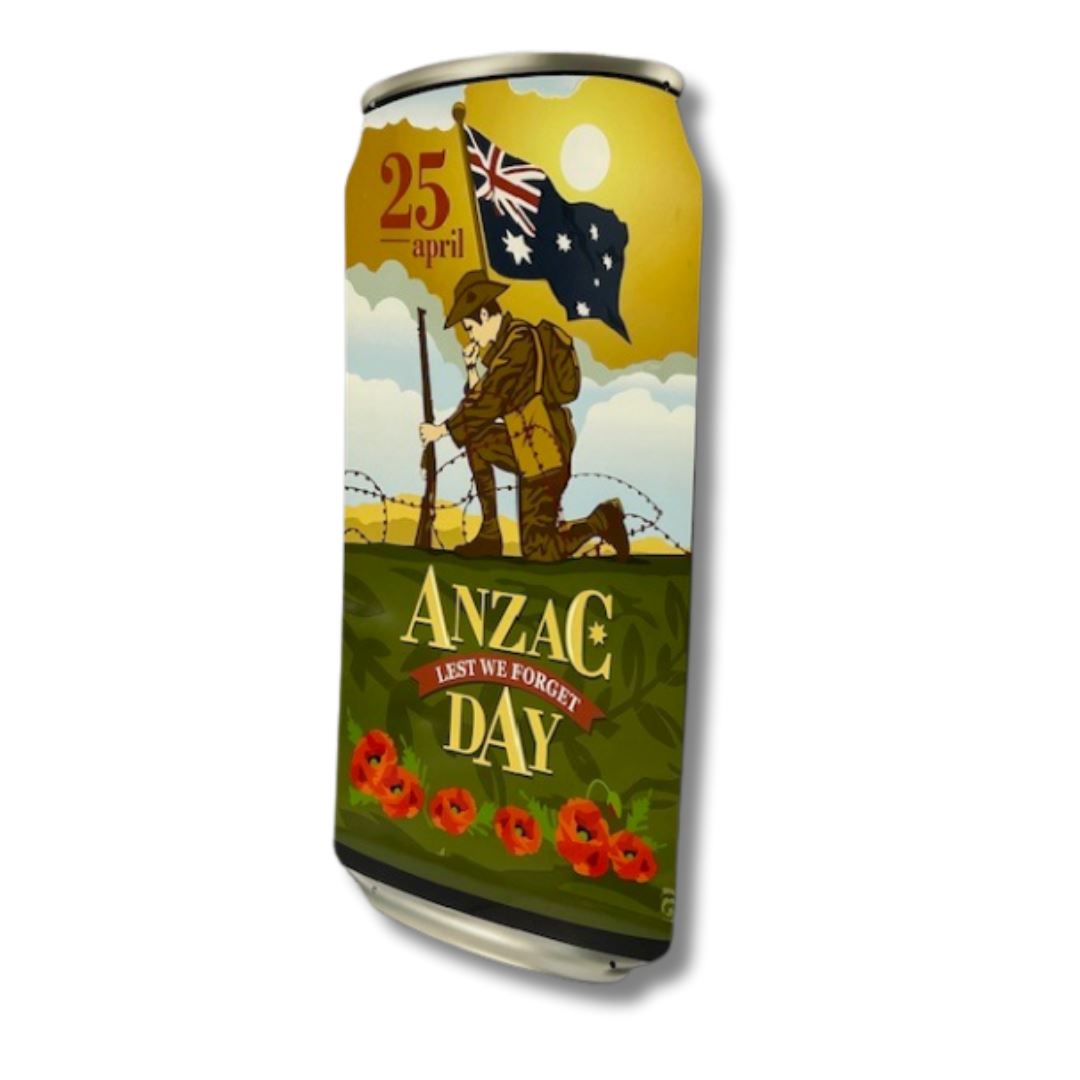 3D Anzac Can Sign Metal Signs 