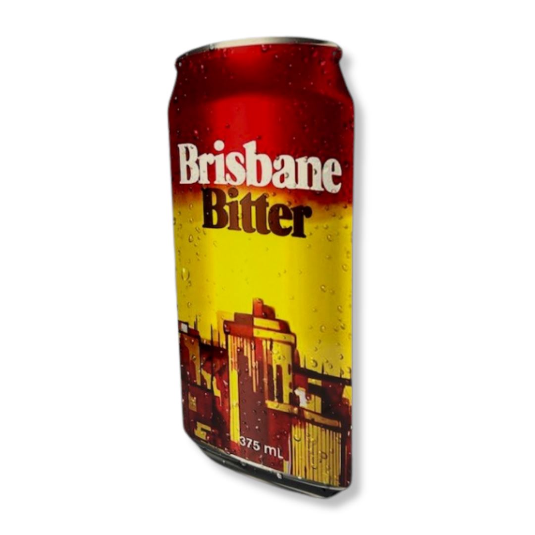 3D Beer Can Sign Metal Signs Brisbane Bitter 