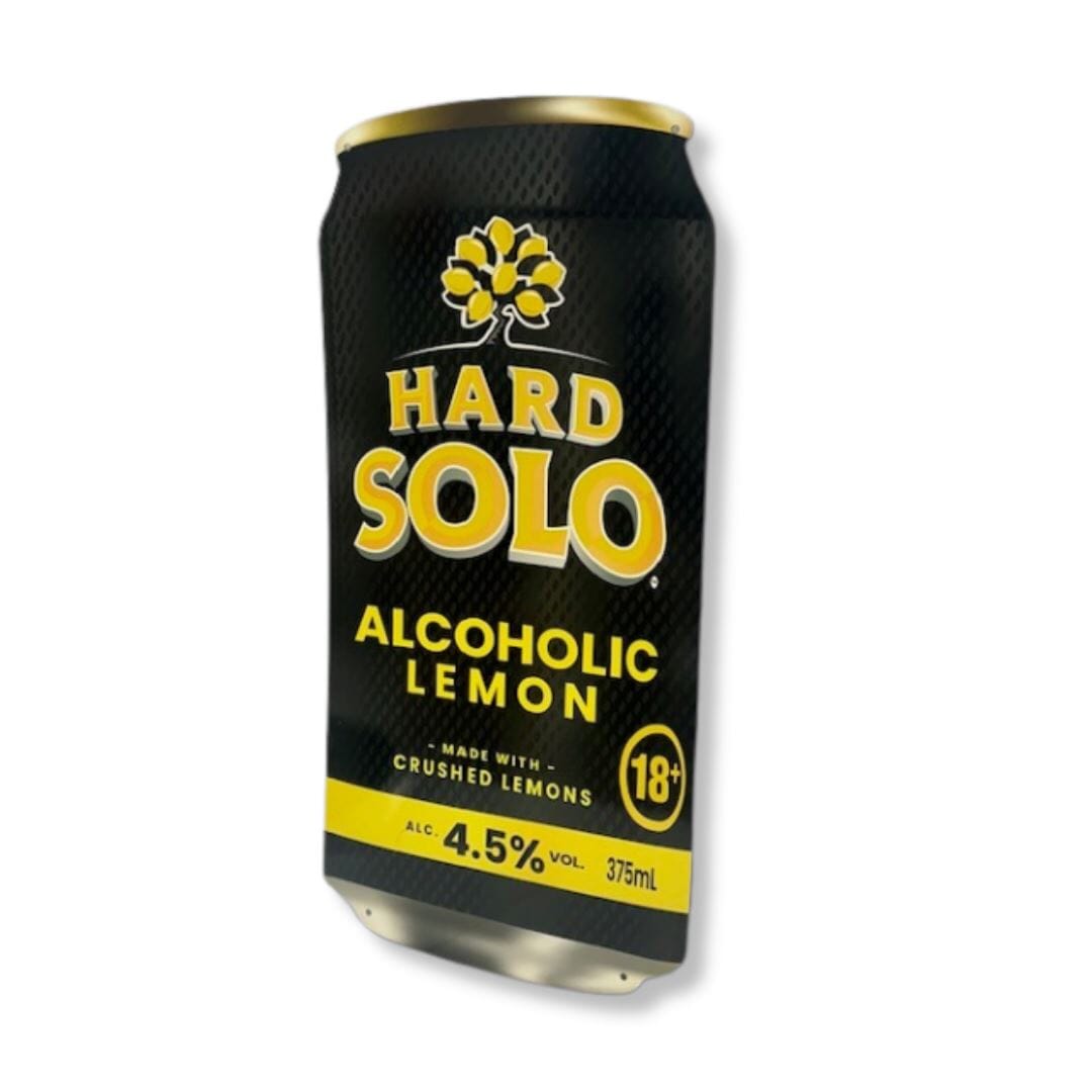 3D Hard Solo Can Sign Metal Signs 