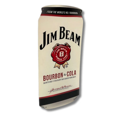 3D Jim Beam Can Sign Metal Signs 