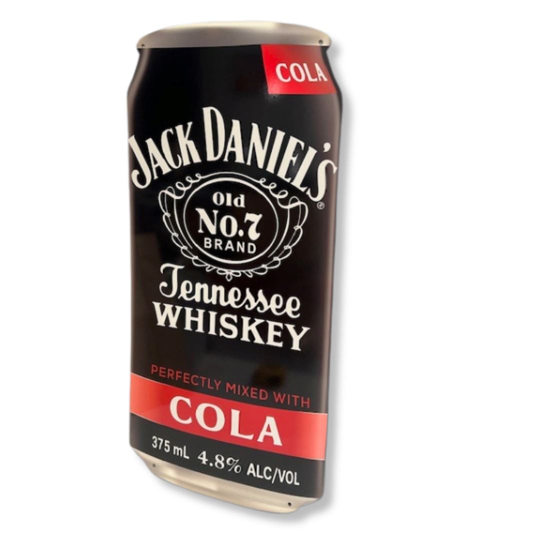 3D Spirit Can Sign Metal Signs Jack Daniels 