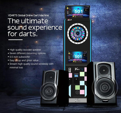 3L Electronic Dart Board Dartboard Set 