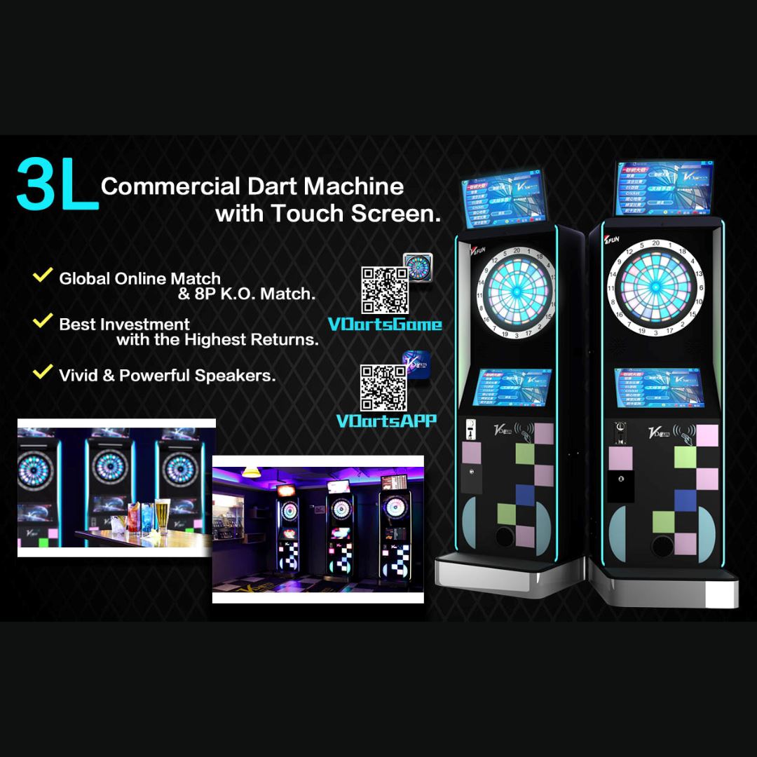 3L Electronic Dart Board Dartboard Set 