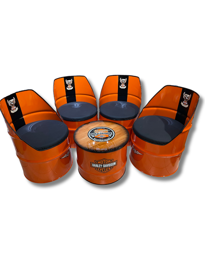 Harley Legend Coffee Table & Chair Set