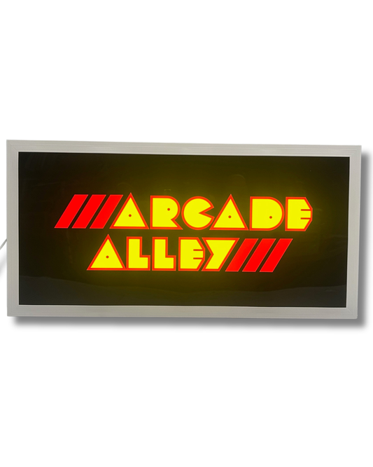 Arcade Alley Light up Sign 600 x 300MM