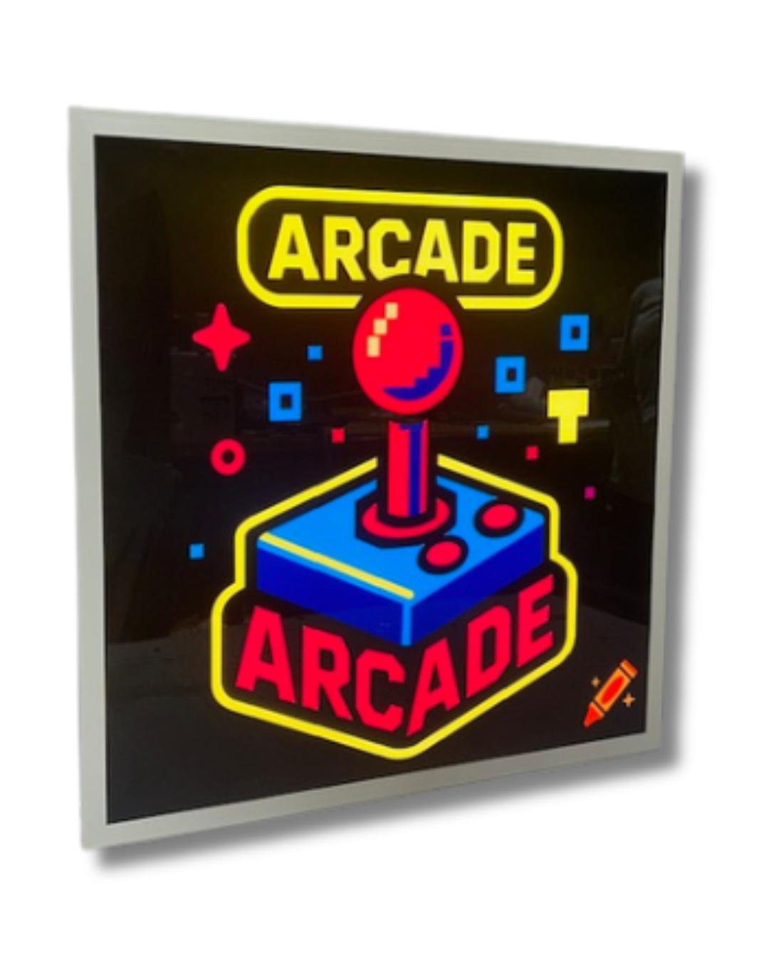 Arcade Light Up Sign 600 x 600MM