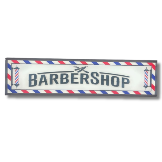 Barber Shop Light Up Sign 1200MM