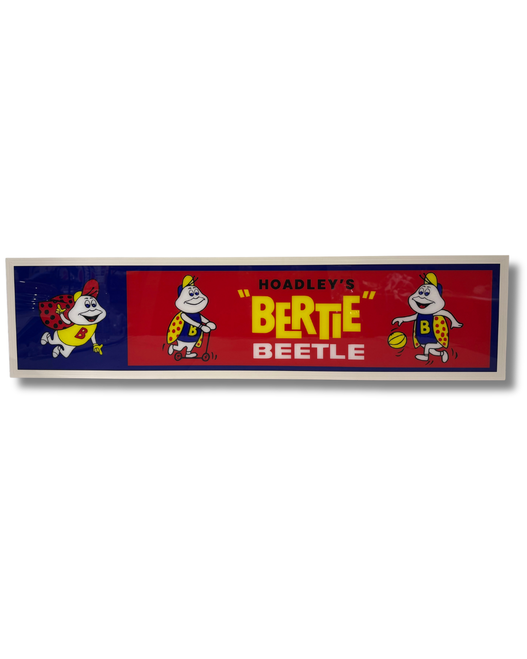 Bertie Beetle Light up Sign 1200MM