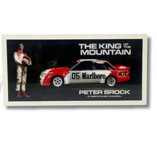 Holden King Of the Mountain Light up Sign 600 x 300MM 