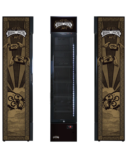 Brookvale Union Branded 160LT Upright Bar Fridge