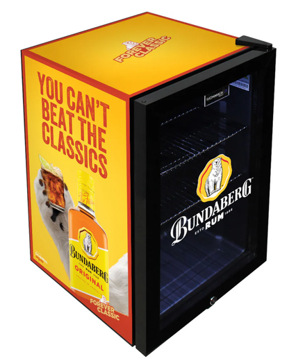 Bundy Rum 70LT Glass Door Bar Fridge