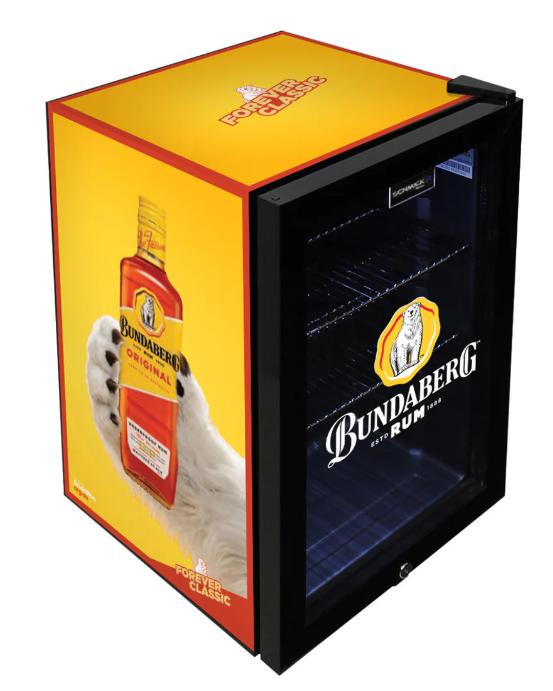 Bundy Rum 70LT Glass Door Bar Fridge