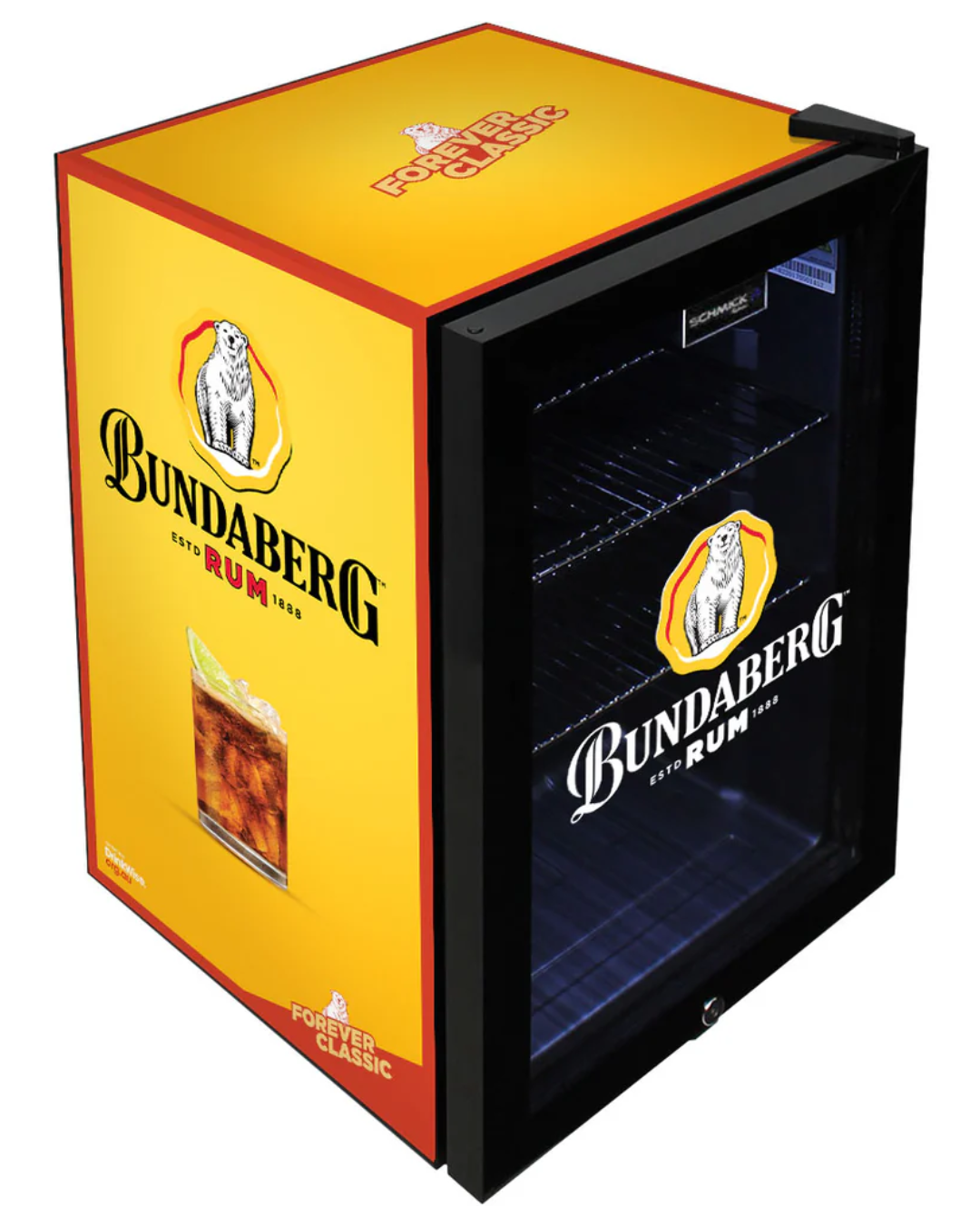 Bundy Rum 70LT Glass Door Bar Fridge