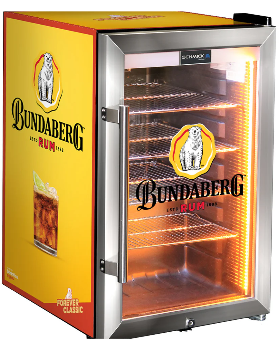 Bundaberg Rum 70LT Mini Bar Fridge
