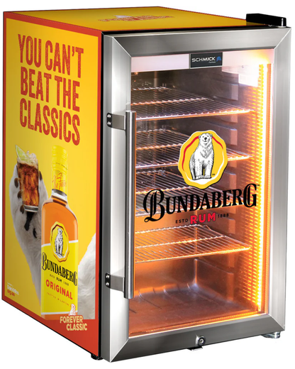 Bundaberg Rum 70LT Mini Bar Fridge