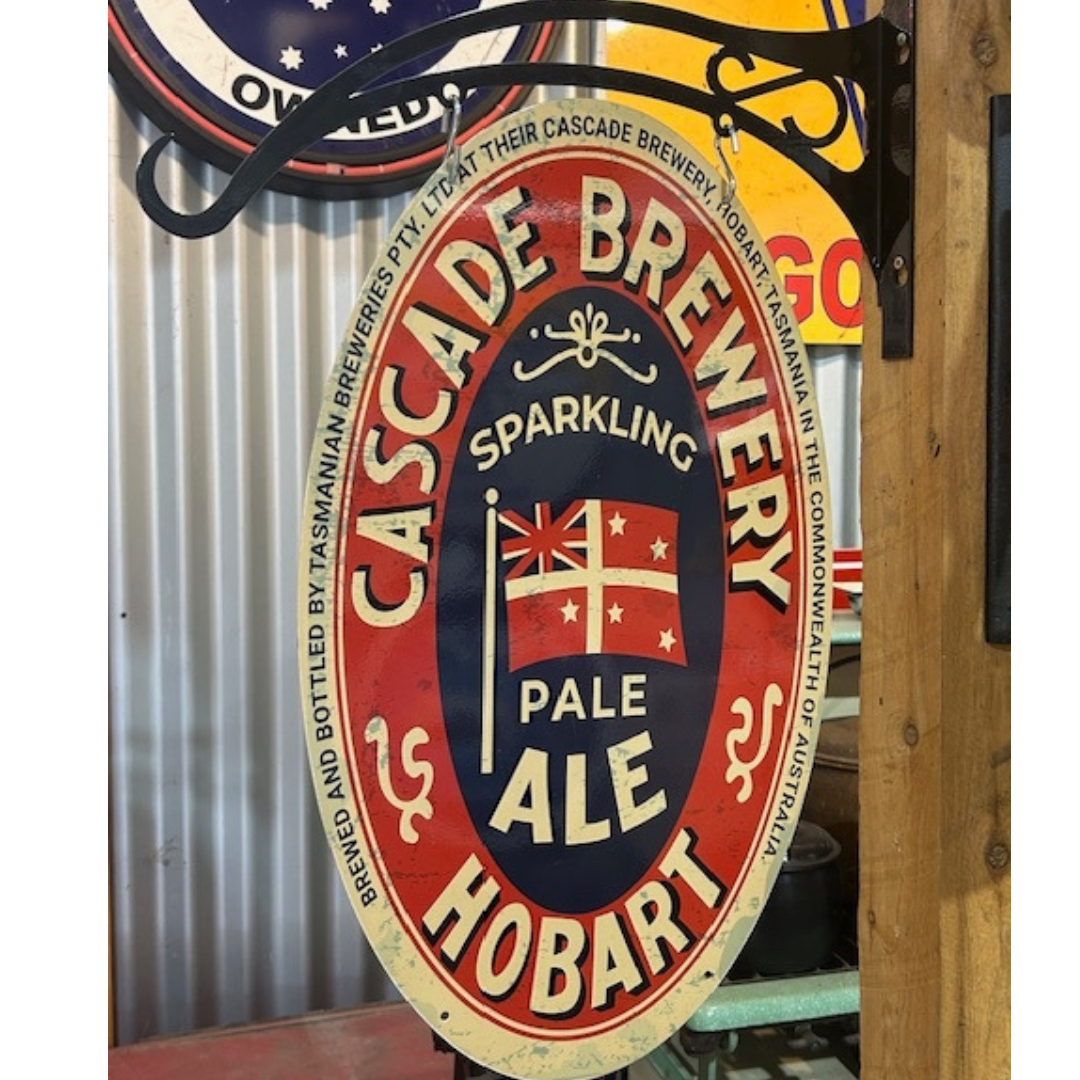 Cascade Brewery Oval Hanging Sign