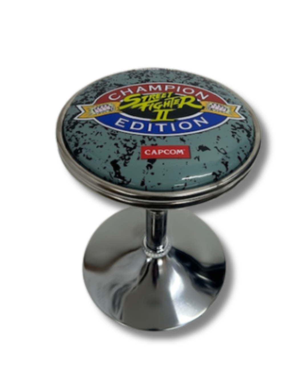 Arcade stool With Champion Street fighter