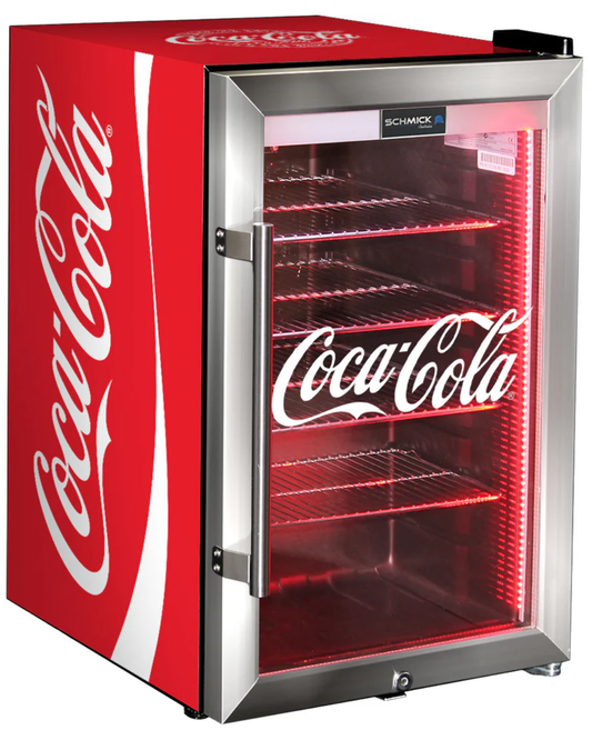 Coca Cola Triple Glazed 70LT Bar Fridge Original