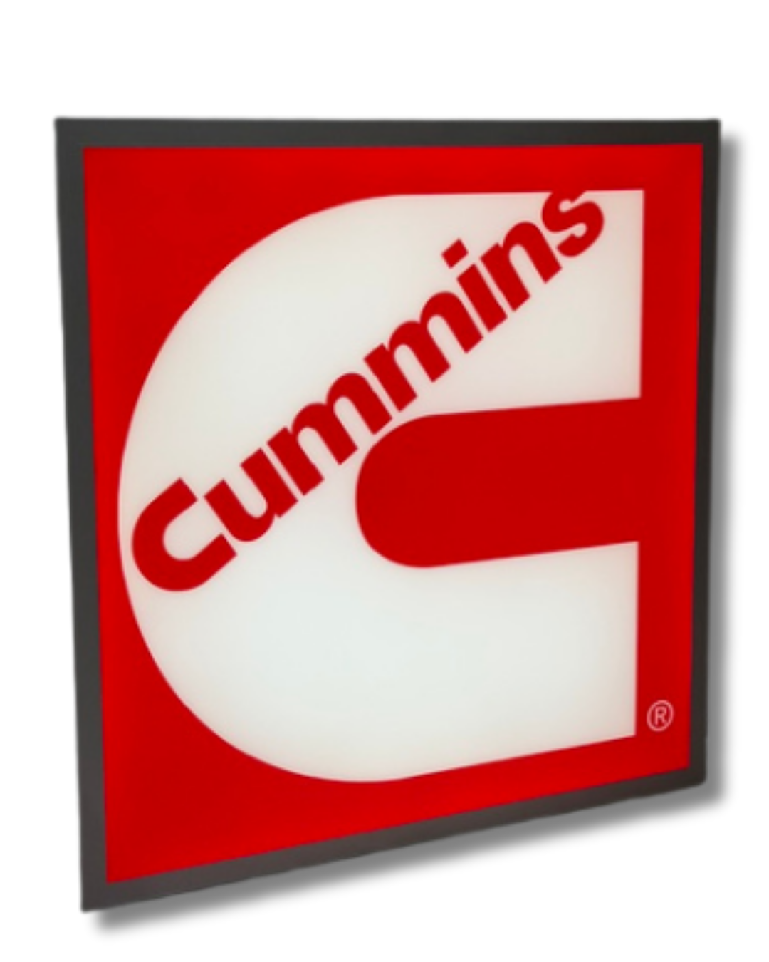 Cummins Light Up Sign 600 x 600MM