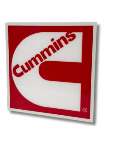 Cummins Light Up Sign 600 x 600MM