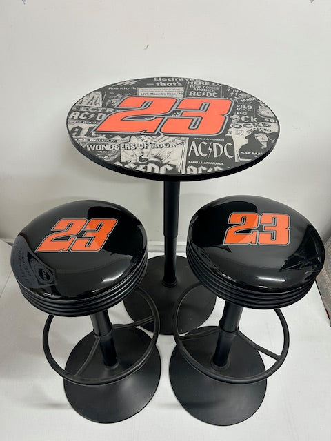 Custom Bar Table & Stool Set - Your logo or design