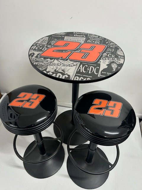 Custom Bar Table & Stool Set - Your logo or design