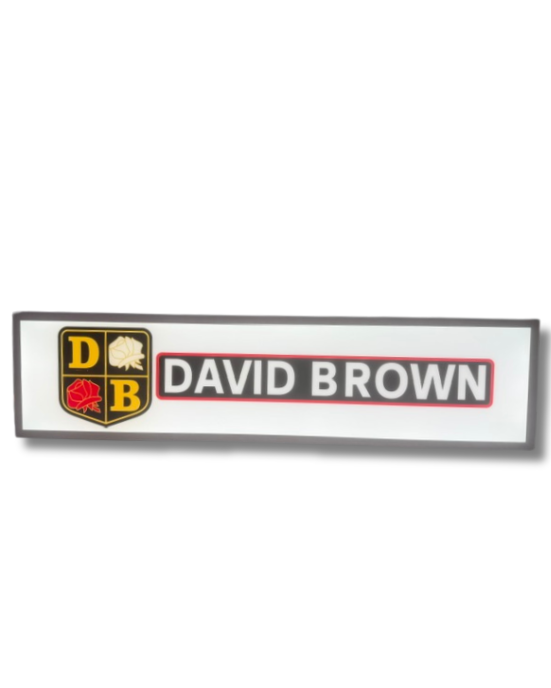 David Brown Light Up Sign 1200MM