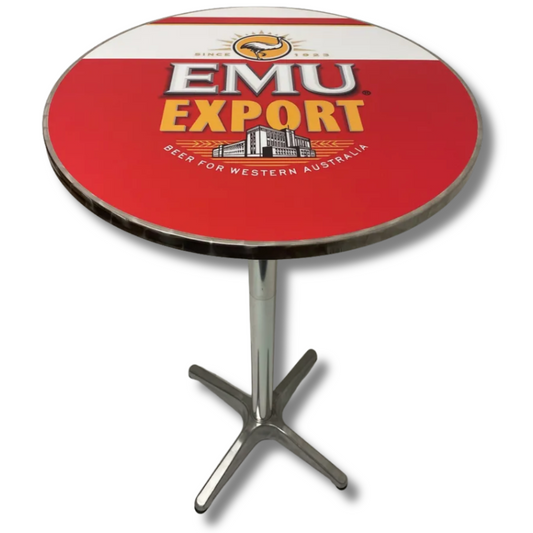 Emu Export Bar Table