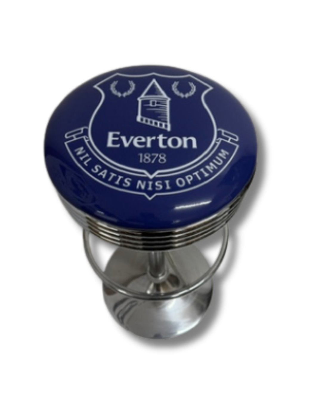 Everton Retro Bar Stool Chrome