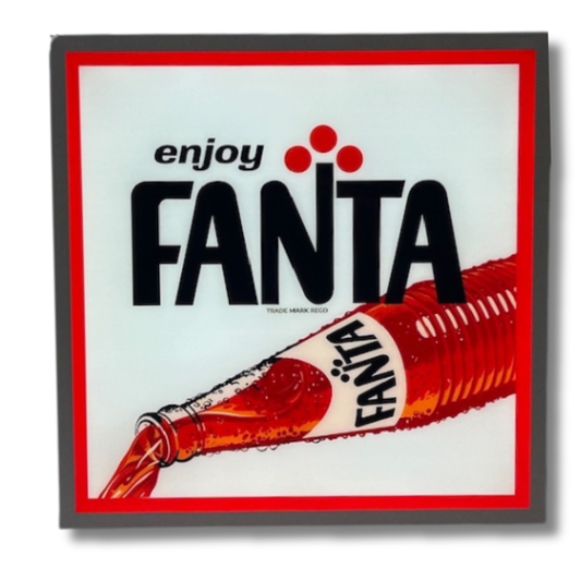 Fanta Light Up Sign 600 x 600MM