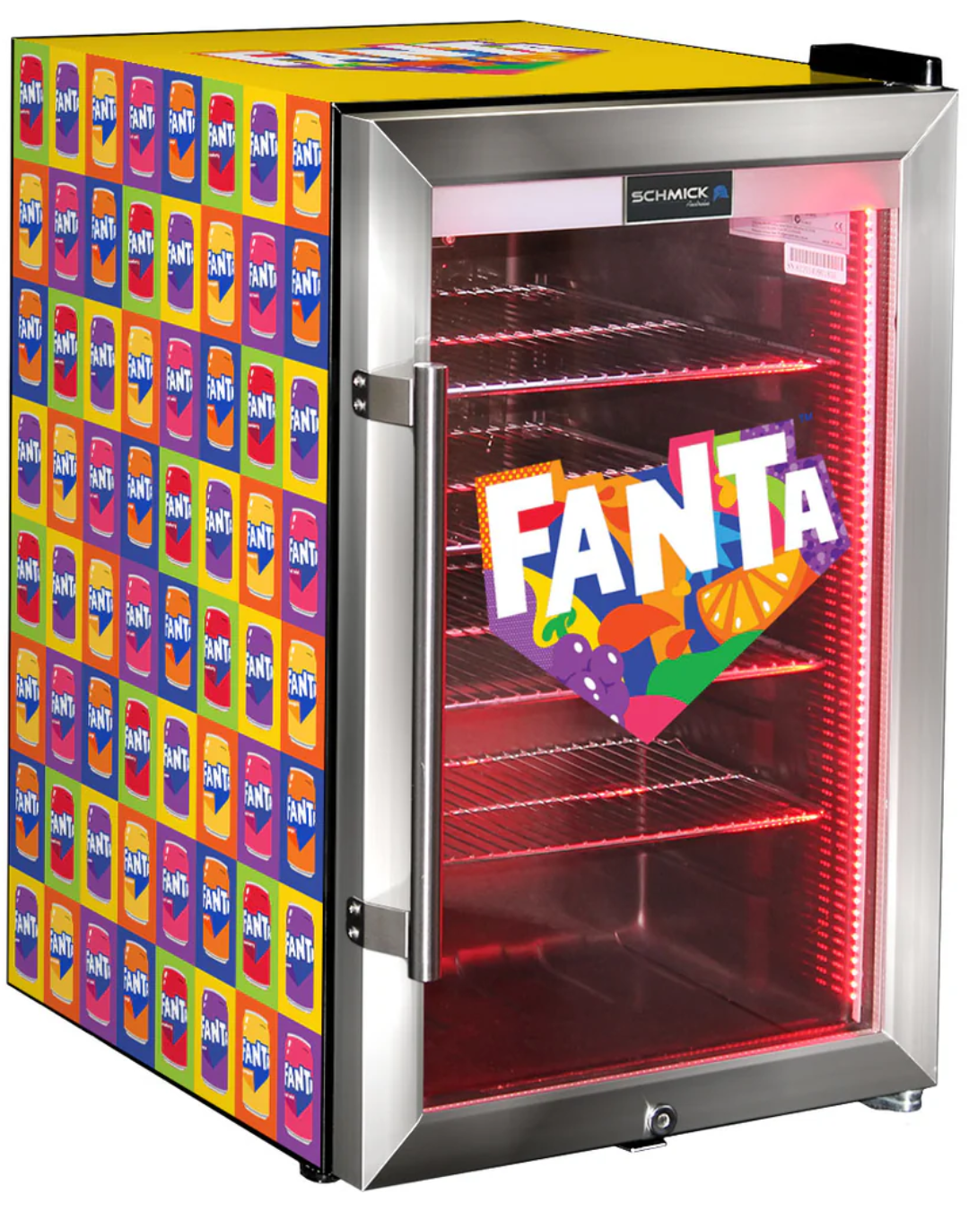 Fanta 70LT Mini Bar Fridge Cans