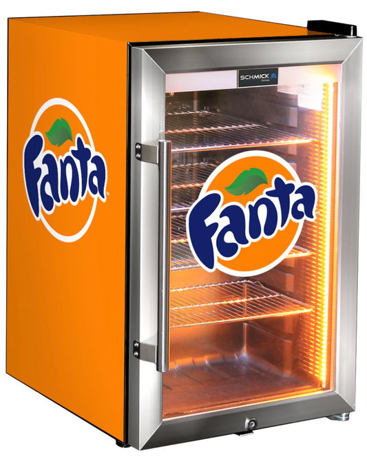 Fanta Triple Glazed 70LT Bar Fridge