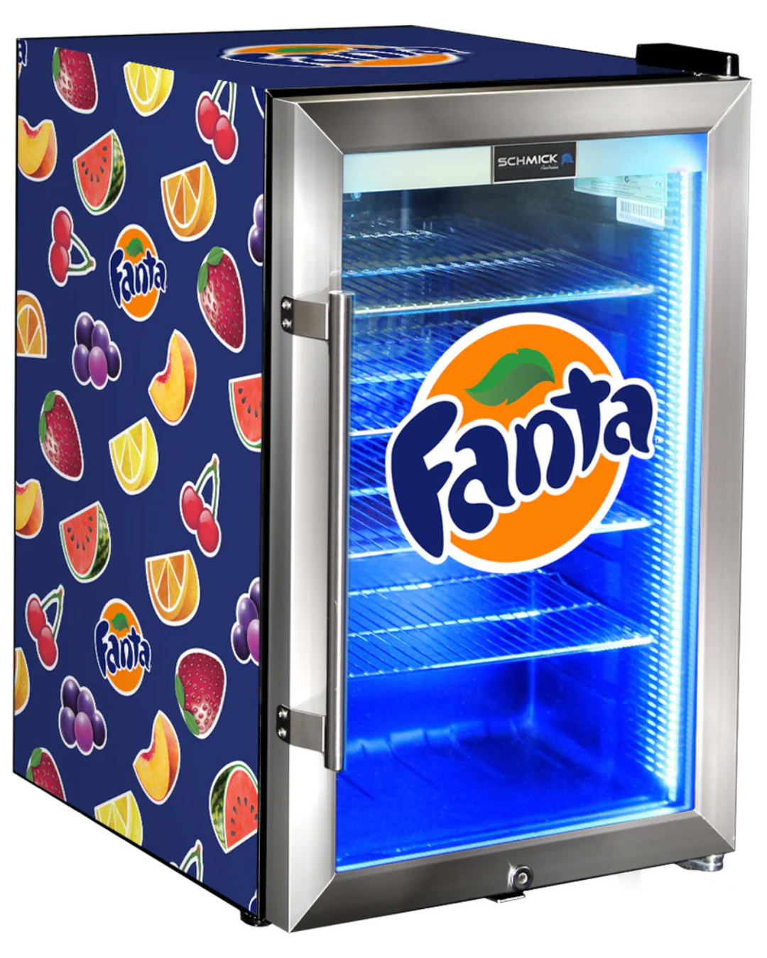 Fanta 70LT Mini Bar Fridge purple fruit