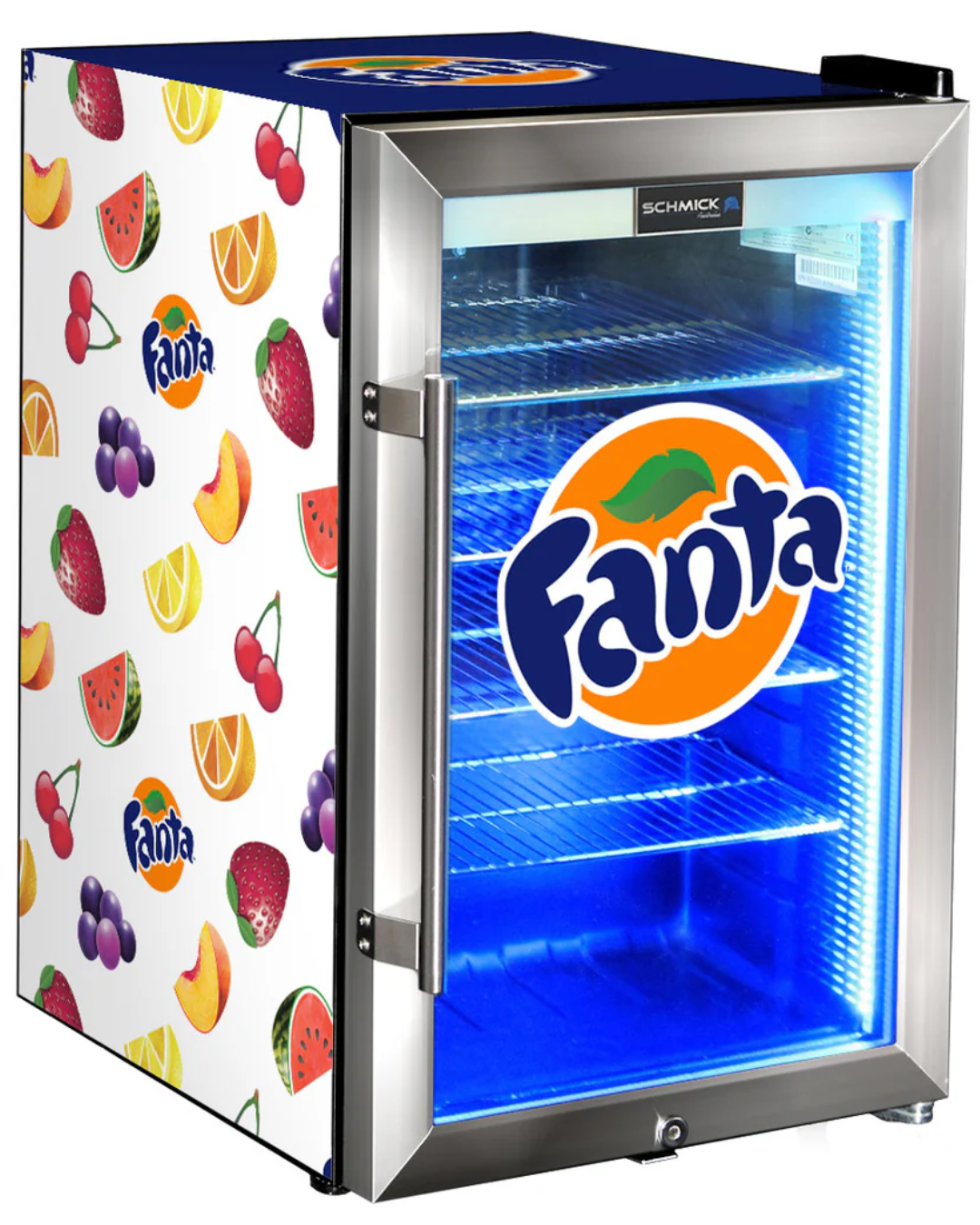 Fanta 70LT Mini Bar Fridge white fruit